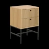 Ygo Nachttafel FIEBE 2L Decor Eik B46| Nachttafels