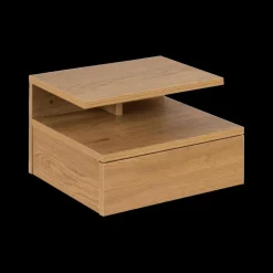 Ygo Nachttafel Hangend FREYDIS Wild Oak| Nachttafels