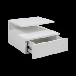 Ygo Nachttafel Hangend FREYDIS Wit| Nachttafels
