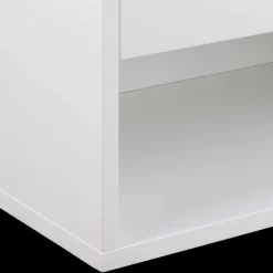 Ygo Nachttafel Hangend LOIRE Wit| Nachttafels