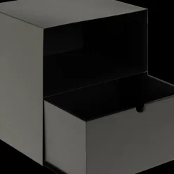 Ygo Nachttafel Hangend MAYRA Zwart| Nachttafels