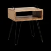 Ygo Nachttafel QUINCE Massief acacia natur| Nachttafels