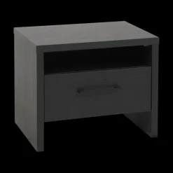 Ygo Nachttafel WATFORD Nox Zwart| Nachttafels