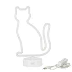 Ygo Neon Effect Led Lamp Kitty| Decoratieve Accessoires|Kinderverlichting