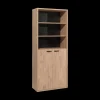 Ygo Opbergkast met nissen UPGRADE Golden Oak H216| Bureau- En Boekenkasten