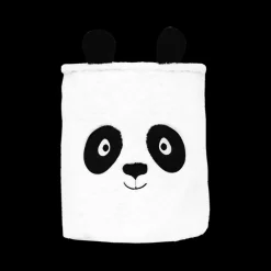 Ygo Opbergmand PANDAI Panda Poly Wit/Zwart| Decoratieve Accessoires|Tapijten