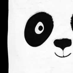 Ygo Opbergmand PANDAI Panda Poly Wit/Zwart| Decoratieve Accessoires|Tapijten