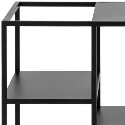 Ygo Opbergtrolley 3 leggers SPARROW Metaal Zwart| Opbergrekken & -Trolleys|Keukenrekjes