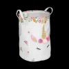 Ygo Opbergzak UNICORN Wit/Roze| Slaapkamer|Accessoires