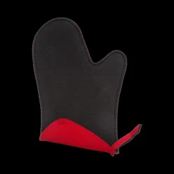 Ygo Ovenwant Zwart/Rood| Tafellinnen & -Textiel|Keukenlinnen
