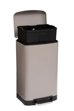Ygo Pedaalemmer AGDA RH 30L Taupe| Vuilbakken