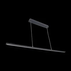 Ygo Pendel LINO Enkel 117 Alu Zwart| Hanglampen