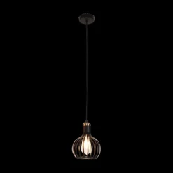 Ygo Pendel RAGA 1Del. Zwart/Koper M| Hanglampen