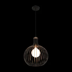 Ygo Pendel RAGA 1Del. Zwart/Koper XL| Hanglampen
