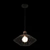 Ygo Pendel SHURU 1Del. Zwart/Koper XL| Hanglampen