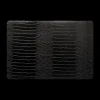 Ygo Placemat CROCO PU Zwart| Tafellinnen & -Textiel