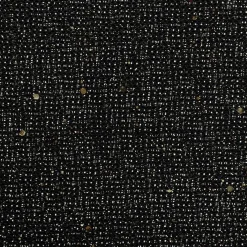 Ygo Placemat ELHAR Rond Glitter Zwart| Tafellinnen & -Textiel
