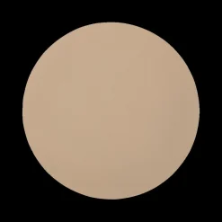 Ygo Placemat FLEO Rond LL Beige| Tafellinnen & -Textiel