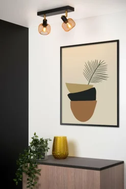 Ygo Plafondspot MAREN 2Del. Mat Goud| Spots