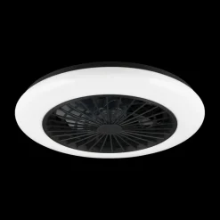 Ygo Plafondventilator/Plafonier STRALSUND Zwart| Ventilatoren|Verlichtingsventilatoren