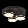 Ygo Plafonnier FRANKLIN 3Del. Rond Zwart| Plafonniers