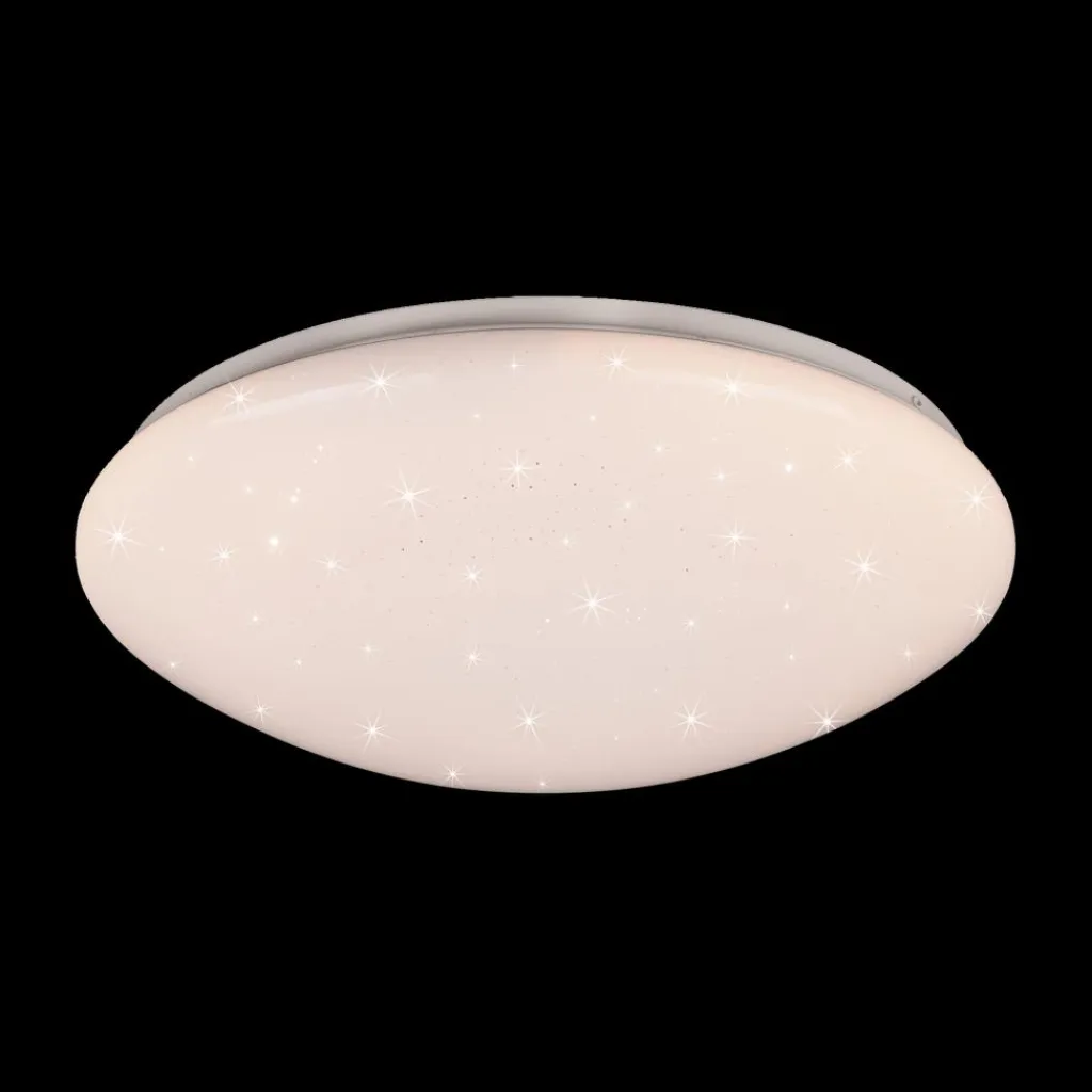 Ygo Plafonnier LUKIDA Glitter Rond Wit| Plafonniers