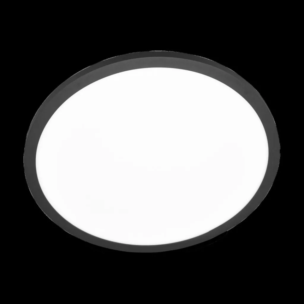 Ygo Plafonnier TRAY Met. Mat Zwart| Plafonniers