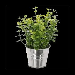 Ygo Plant Artificiële in Pot Zink L| Woondecoratie