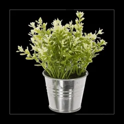 Ygo Plant Artificiële in Pot Zink L| Woondecoratie