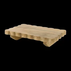 Ygo Plateau SAMELI L Rechthoek Mango Naturel| Woondecoratie