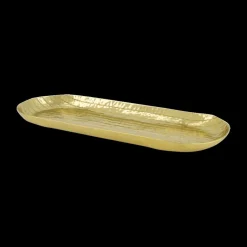 Ygo Plateau WALDEN M Ovaal Metaal Goud| Woondecoratie