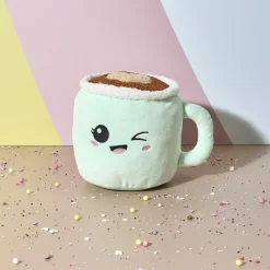 Ygo Pluche KAWAII Beker Mintgroen| Decoratieve Accessoires|Accessoires