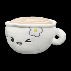 Ygo Pluche KAWAII Koffietas Wit/Beige| Decoratieve Accessoires|Accessoires