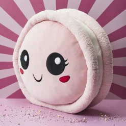 Ygo Pluche KAWAII Macaron Ø70 Roze| Decoratieve Accessoires|Accessoires