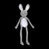 Ygo Pluche RABBIT XXL Konijn Grijs| Decoratieve Accessoires