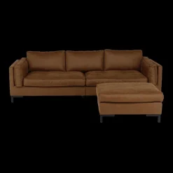 Ygo Poef AXEL Liberty 604 - Cognac| Poufen & Voetenbanken