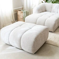 Ygo Poef DILARA B102 Beige| Poufen & Voetenbanken