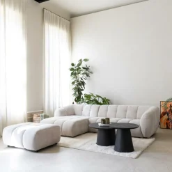 Ygo Poef DILARA B102 Beige| Poufen & Voetenbanken
