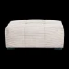 Ygo Poef LORETO Rib Beige 119x100| Poufen & Voetenbanken