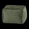 Ygo Poef PRATO Eden Olive 55x55| Zitzakken
