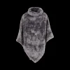 Ygo Poncho MERINO Vison| Homewear & Kledingaccessoires