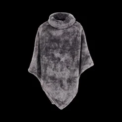 Ygo Poncho MERINO Vison| Homewear & Kledingaccessoires