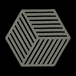 Ygo Potonderzetter HEXAGON Sil. Olive Taupe| Potten & Pannen