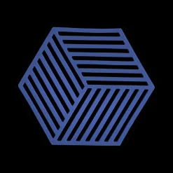 Ygo Potonderzetter HEXAGON Sil. Indigo| Potten & Pannen