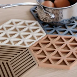 Ygo Potonderzetter HEXAGON Sil. Rosemary| Potten & Pannen