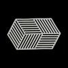 Ygo Potonderzetter HEXAGON XL Sil. Warm Grey| Potten & Pannen