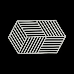 Ygo Potonderzetter HEXAGON XL Sil. Warm Grey| Potten & Pannen