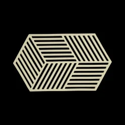 Ygo Potonderzetter HEXAGON XL Sil. Pear| Potten & Pannen
