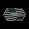 Ygo Potonderzetter HEXAGON XL Sil. Cool Grey| Potten & Pannen