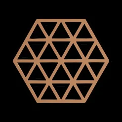 Ygo Potonderzetter TRIANGLES Sil. Light Terra| Potten & Pannen